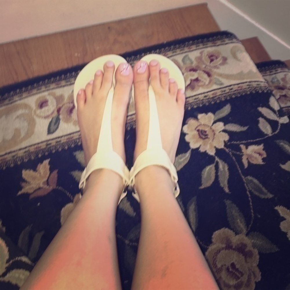 Nude sandals ❤️